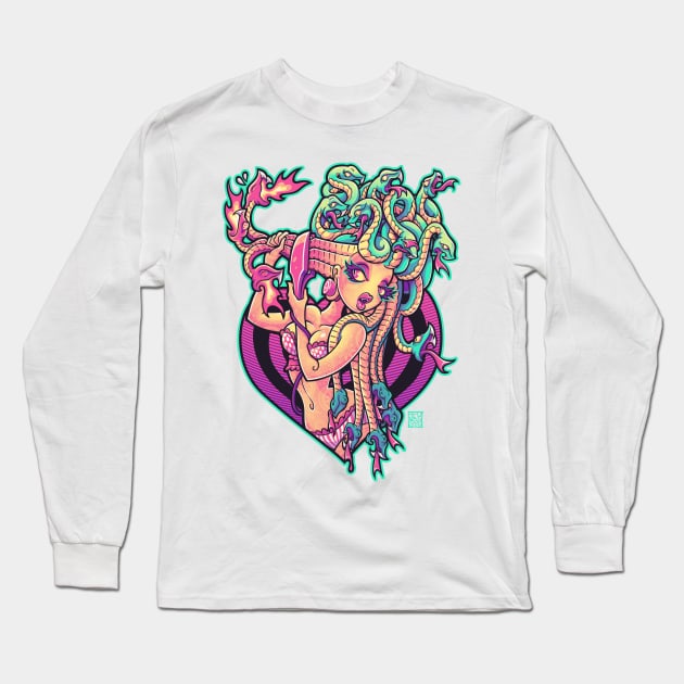 Scared Straight Long Sleeve T-Shirt by JEHSEE